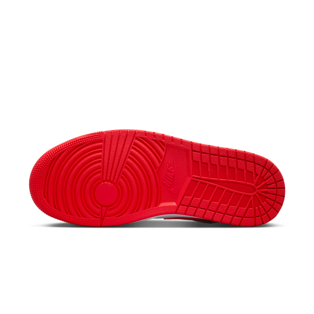 Air Jordan 1 Low White Chile Red - Sneak
