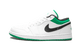 Air Jordan 1 Low White Lucky Green Black