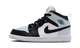 Air Jordan 1 Mid Black Aura Squadron Blue (PS)