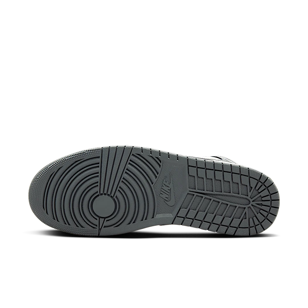 Air Jordan 1 Mid Black White Iron Grey, Black/White/Iron Grey (DQ8426-001 / DQ8423-001)