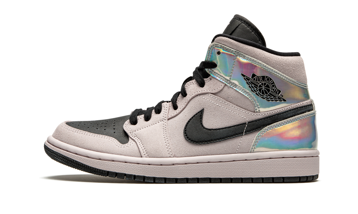 Air Jordan 1 Mid Dirty Powder Iridescent