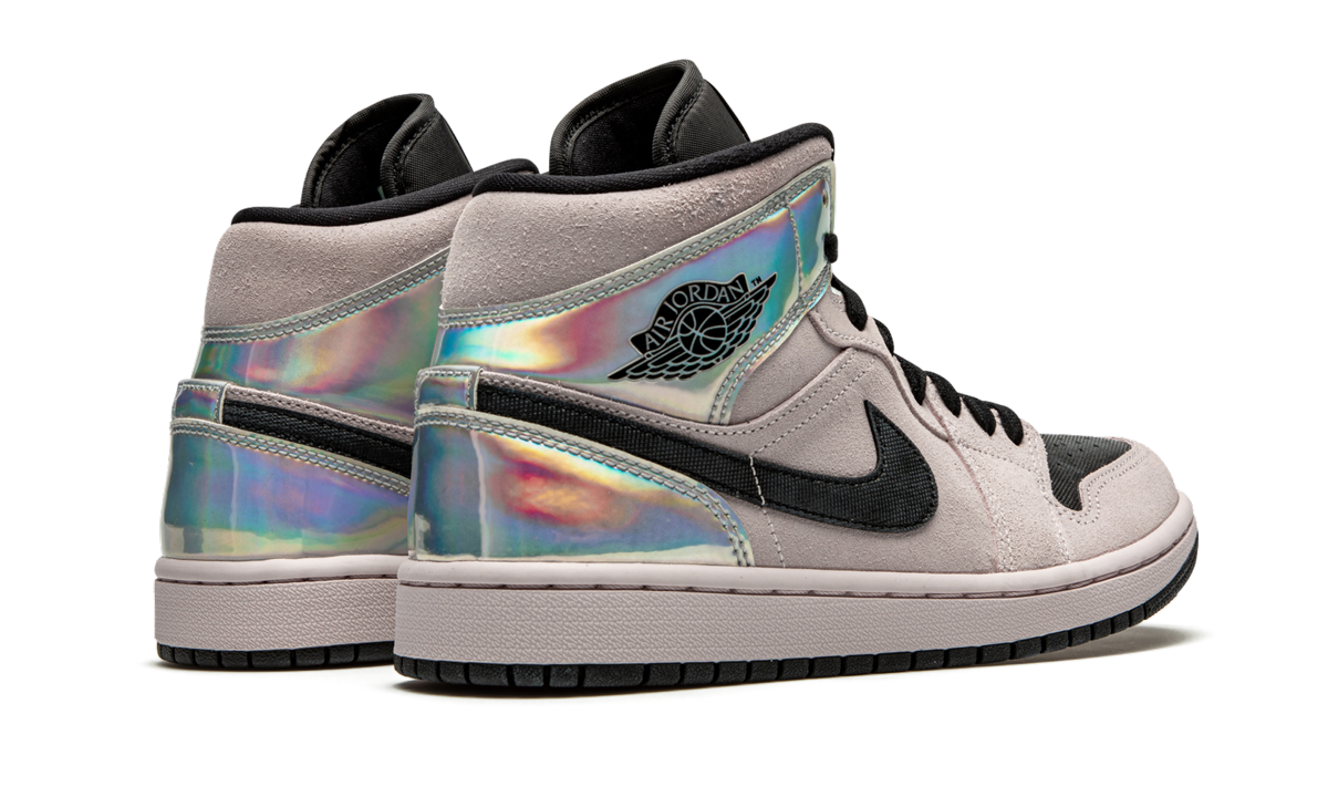 Air Jordan 1 Mid Dirty Powder Iridescent