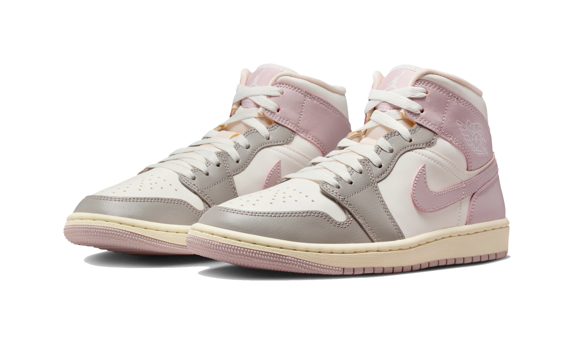 Air Jordan 1 Mid Enigma Stone Particle Rose