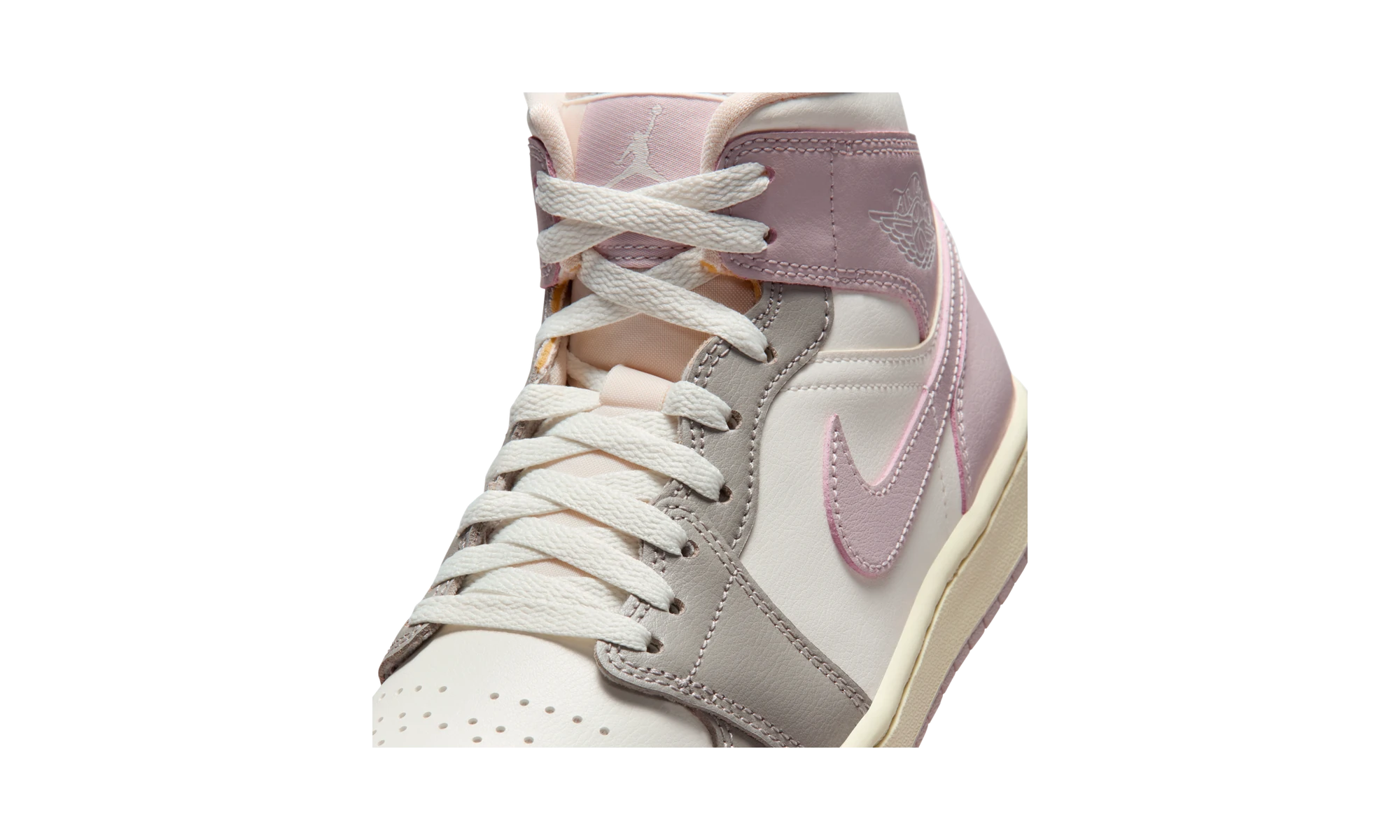 Air Jordan 1 Mid Enigma Stone Particle Rose