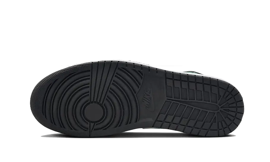 Air Jordan 1 Mid Green Glow, White/Black-Green Glow (DQ8426-103 / DQ8423-103)