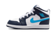 Air Jordan 1 Mid Obsidian Dark Powder Blue (PS)