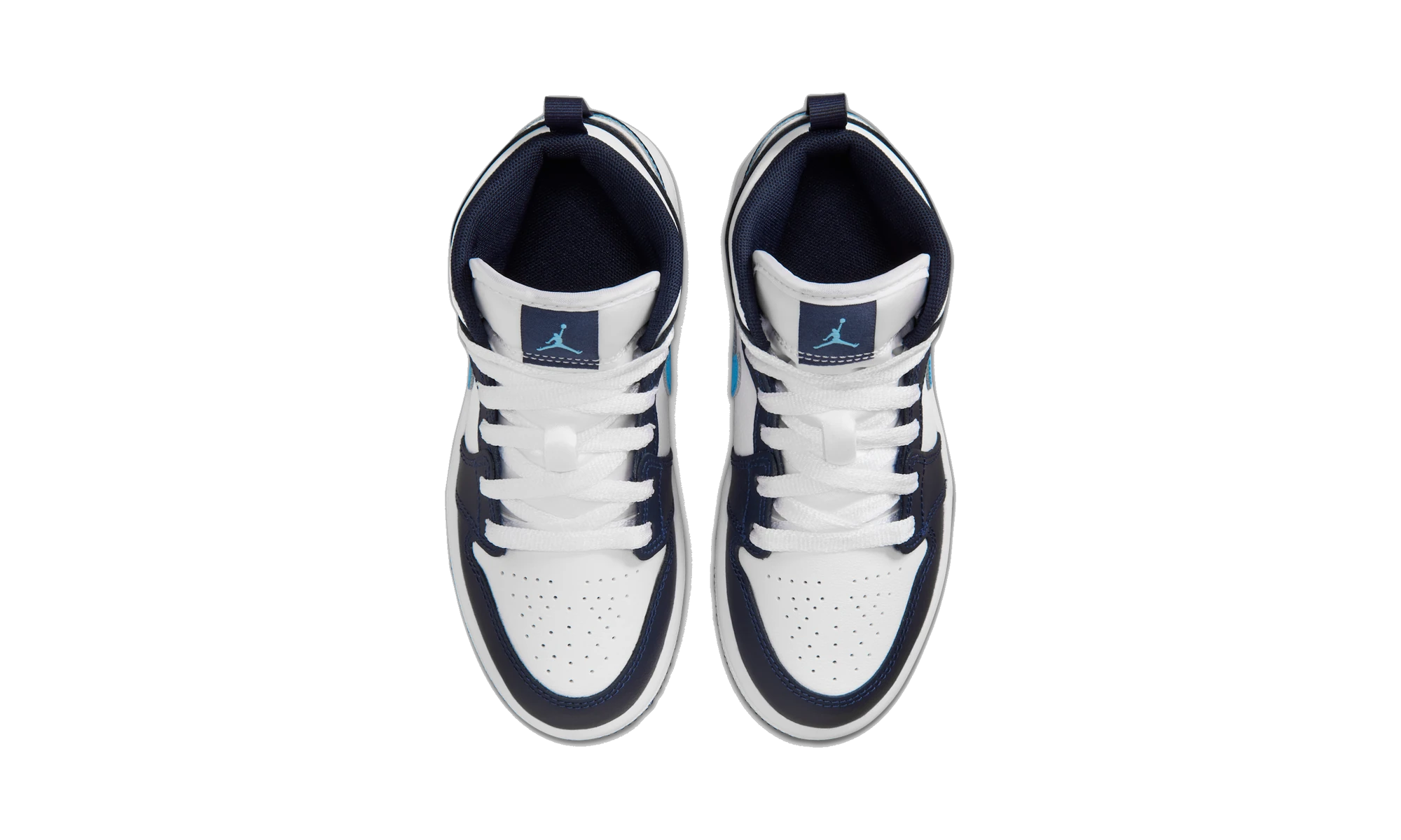 Air Jordan 1 Mid Obsidian Dark Powder Blue (PS)
