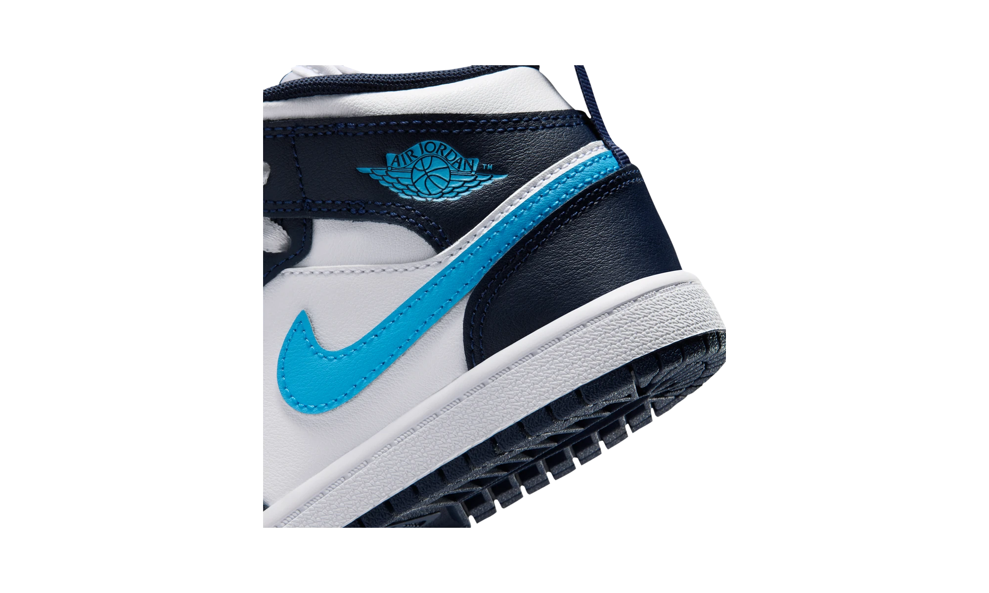 Air Jordan 1 Mid Obsidian Dark Powder Blue (PS)