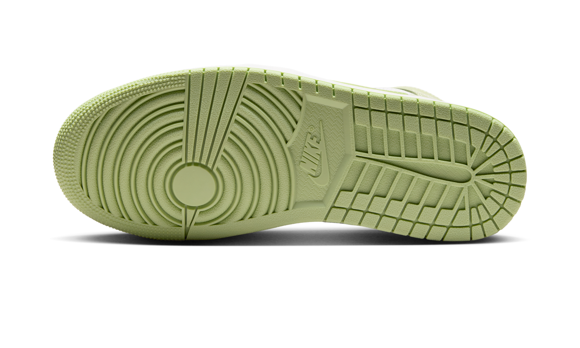 Air Jordan 1 Mid Olive Aura Lawn