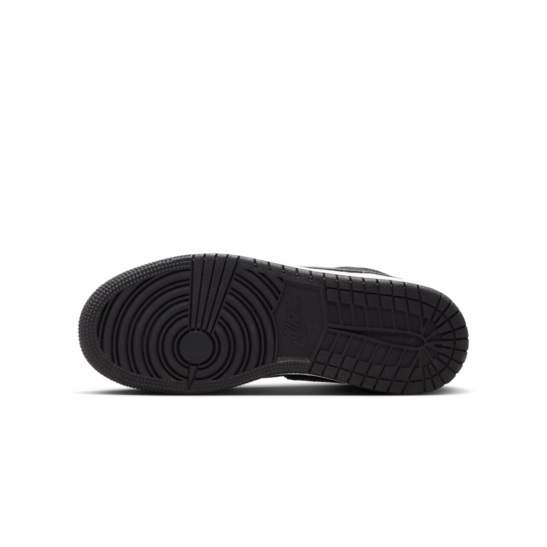 Air Jordan 1 Mid SE BG Black White