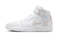 Air Jordan 1 Mid SE Distressed White Field Silver