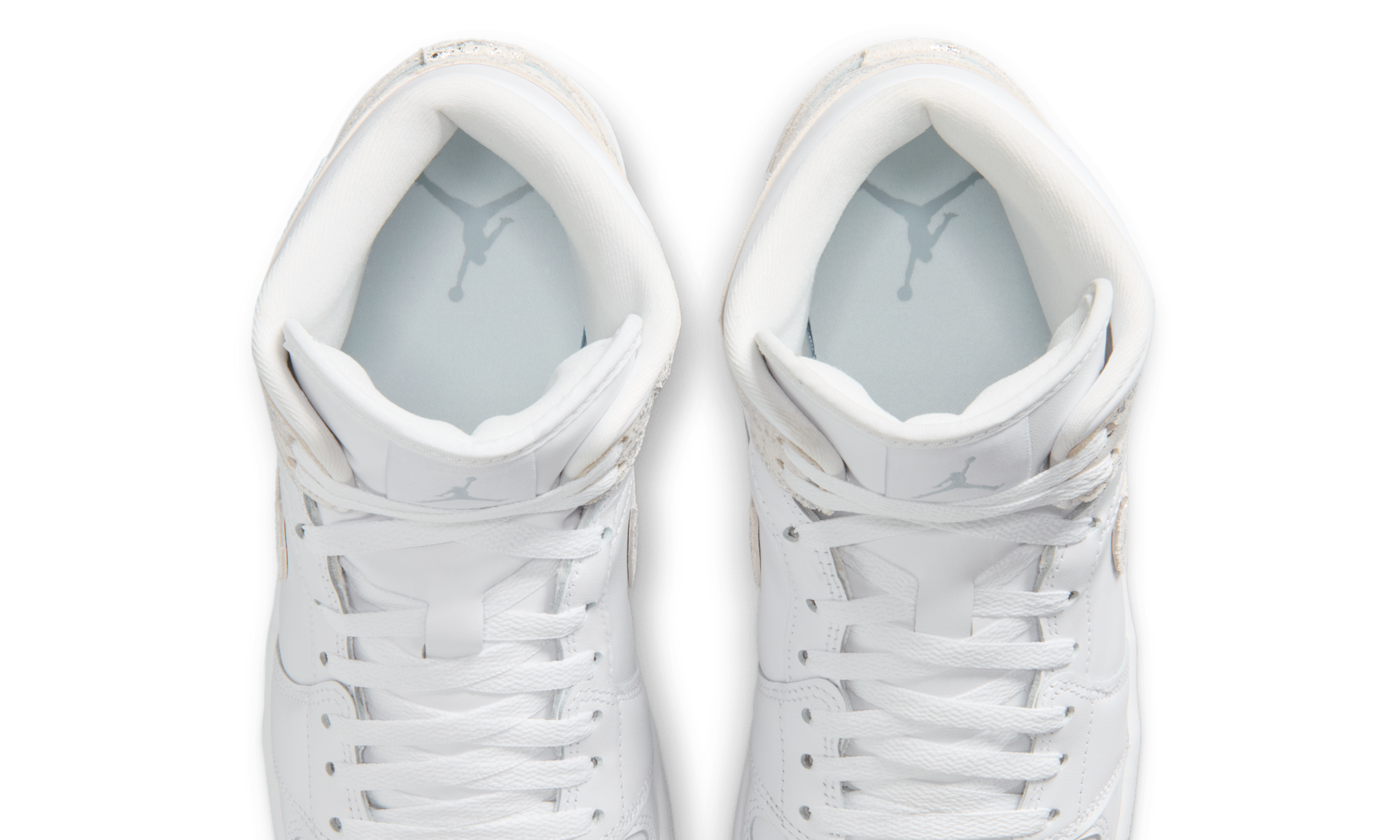 Air Jordan 1 Mid SE Distressed White Field Silver