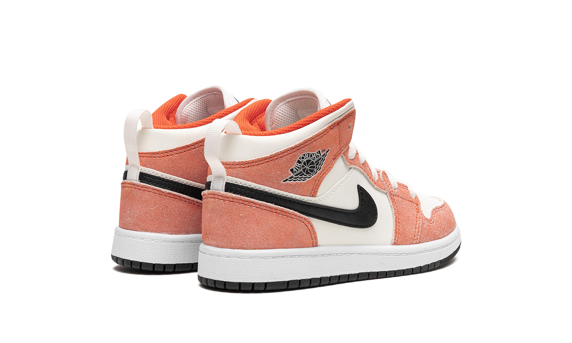 Air Jordan 1 Mid SE Orange Suede (PS)