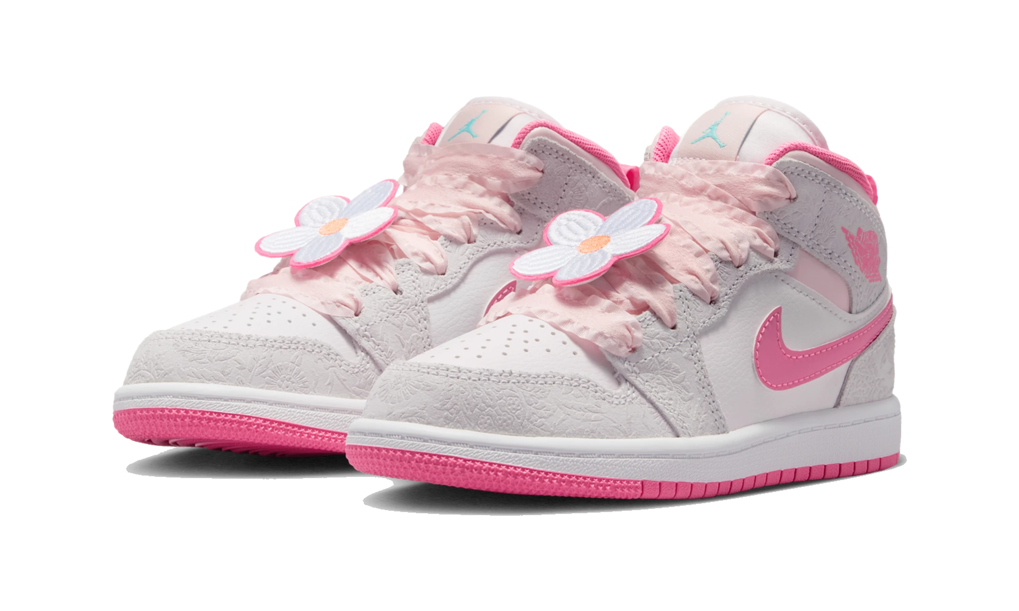 Air Jordan 1 Mid SE Spring Flowers (PS)