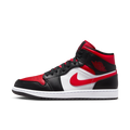 Air Jordan 1 Mid White Black Red (2022)
