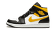 Air Jordan 1 Mid White Pollen Black