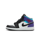 Air Jordan 1 Mid White True Red Aquamarine Black