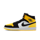 Air Jordan 1 Mid Yellow Toe Black