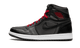 Air Jordan 1 Retro High Black Satin Gym Red