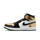 Air Jordan 1 Retro High Golf Patent Gold Toe