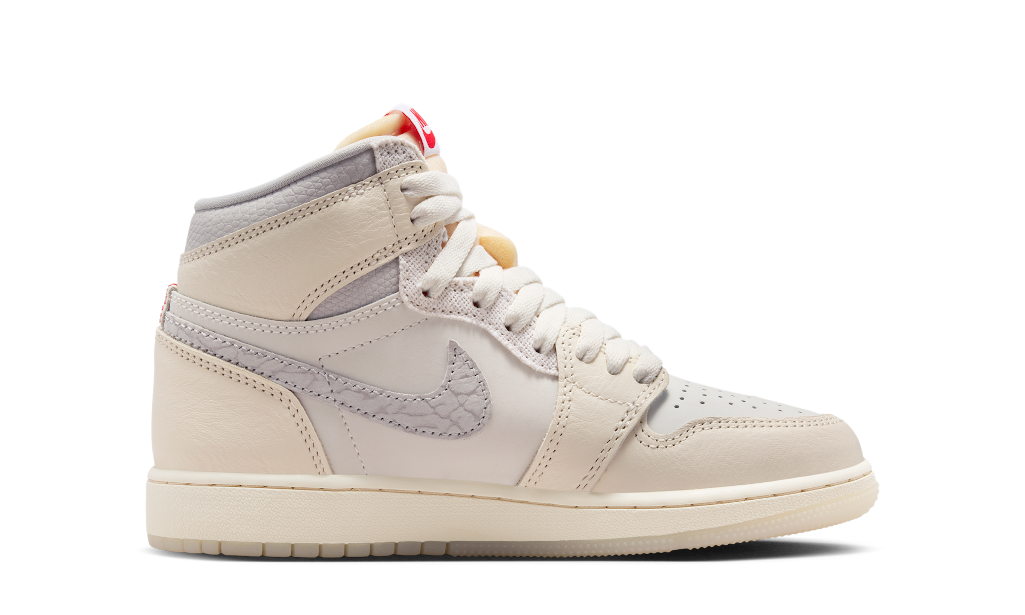 Air Jordan 1 Retro High OG Sail University Red