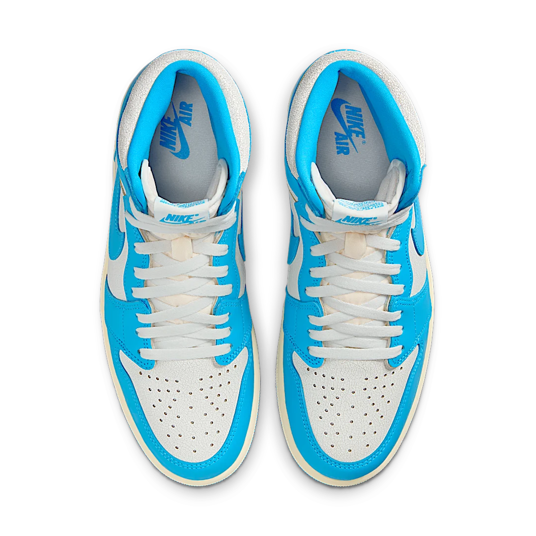 Air Jordan 1 Retro High OG UNC Reimagined, Dark Powder Blue/Dark Powder Blue-Sail (DZ5485-402)