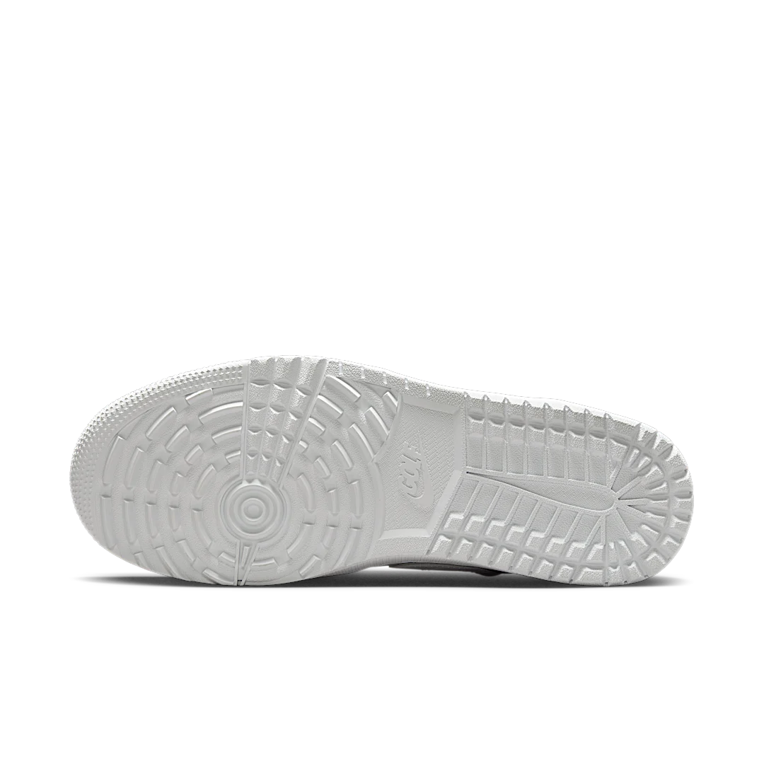 Air Jordan 1 Retro Low Golf White Croc, White/White/Pure Platinum (DD9315-110)
