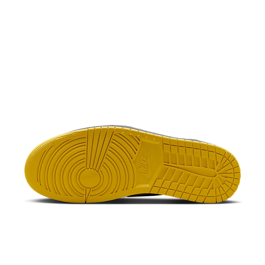 Air Jordan 1 Retro Low OG Quai 54 Black Tour Yellow Red, Black/Tour Yellow/Chile Red (IB8836-007)