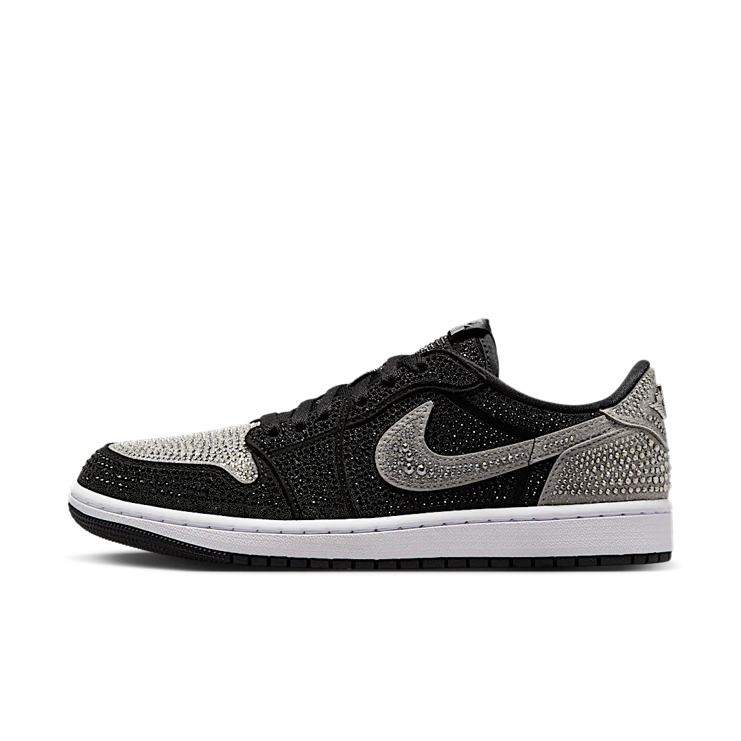 Air Jordan 1 Retro Low OG Swarovski Stealth, Stealth/Stealth (HM9208-001)