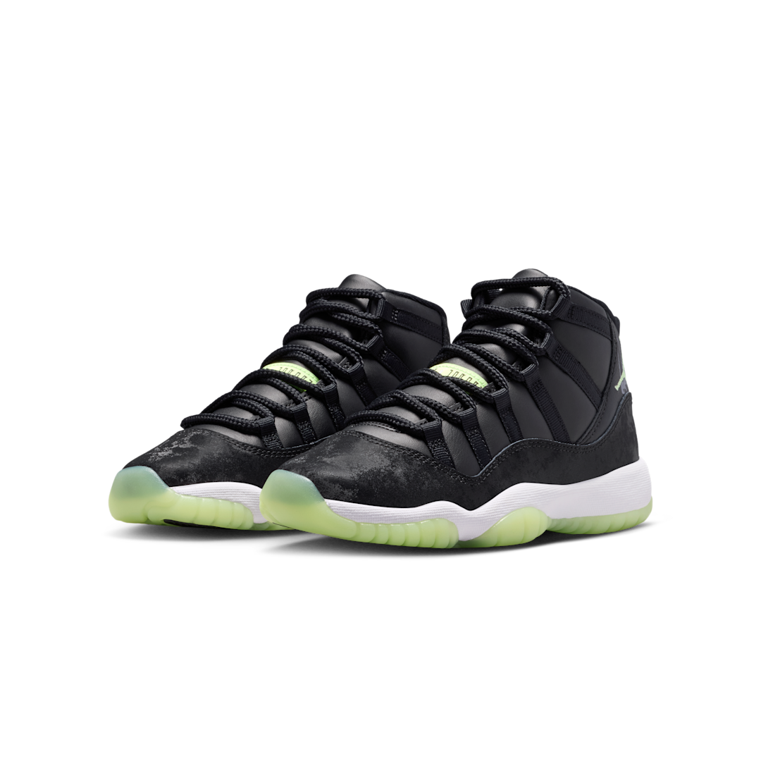 Air Jordan 11 Retro Black Barely Volt