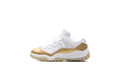 Air Jordan 11 Retro Low White Team Gold Metallic Gold