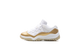Air Jordan 11 Retro Low White Team Gold Metallic Gold