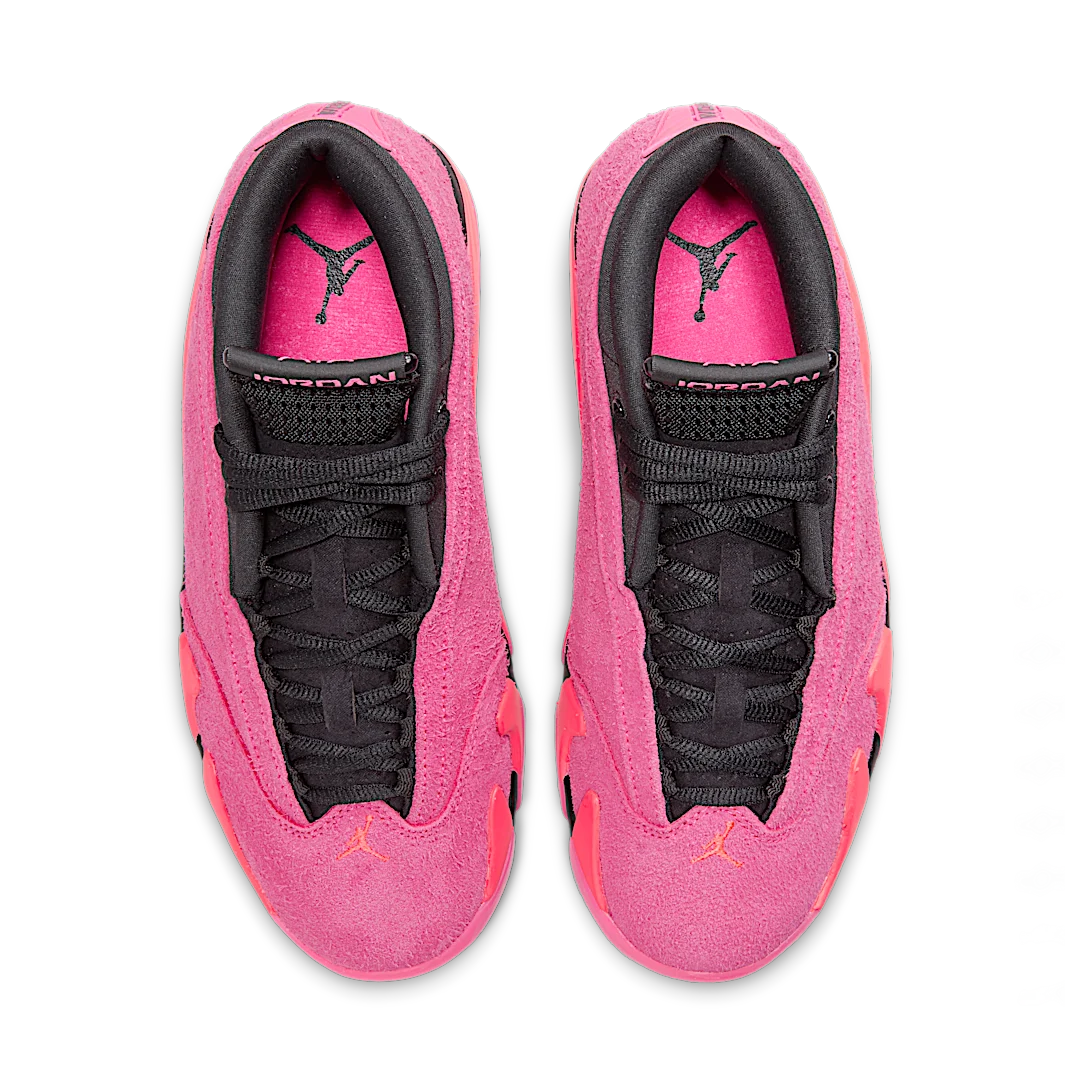 Air Jordan 14 Retro Low Shocking Pink, Shocking Pink/Bright Crimson-Black-Metallic Purple (DH4121-600)