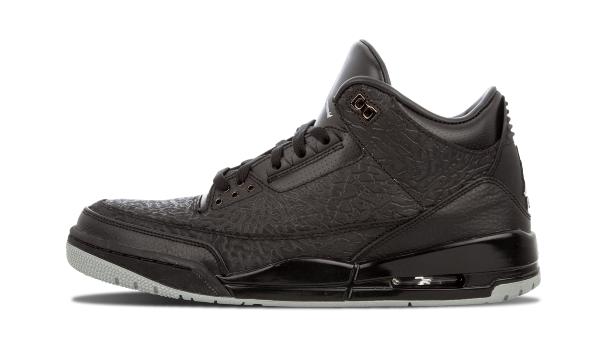 Air Jordan 3 Retro Black Flip