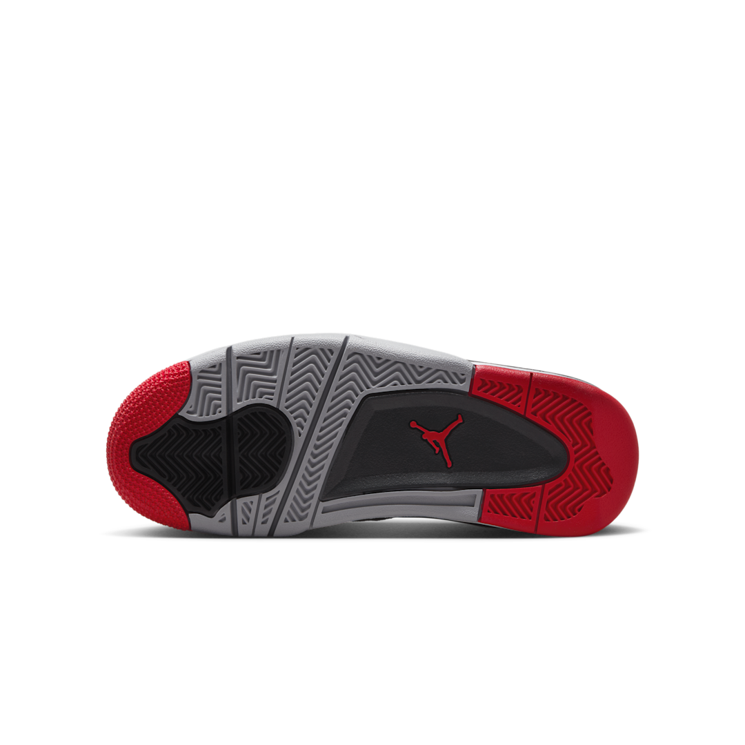 Air Jordan 4 RM Black Cement, Black/Wolf Grey/White/Varsity Red (FQ7938-061)