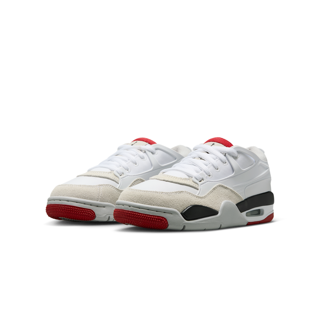 Air Jordan 4 RM White Black Neutral Grey Varsity Red, White/Black/Neutral Grey/Varsity Red (FQ7938-102)
