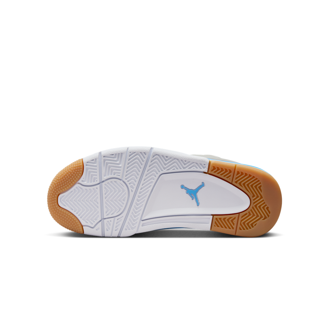 Air Jordan 4 RM White Legend Blue, White/White/Neutral Grey (FQ7938-104)