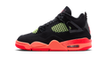 Air Jordan 4 Retro Black Bright Mango Barely Volt Infrared 23