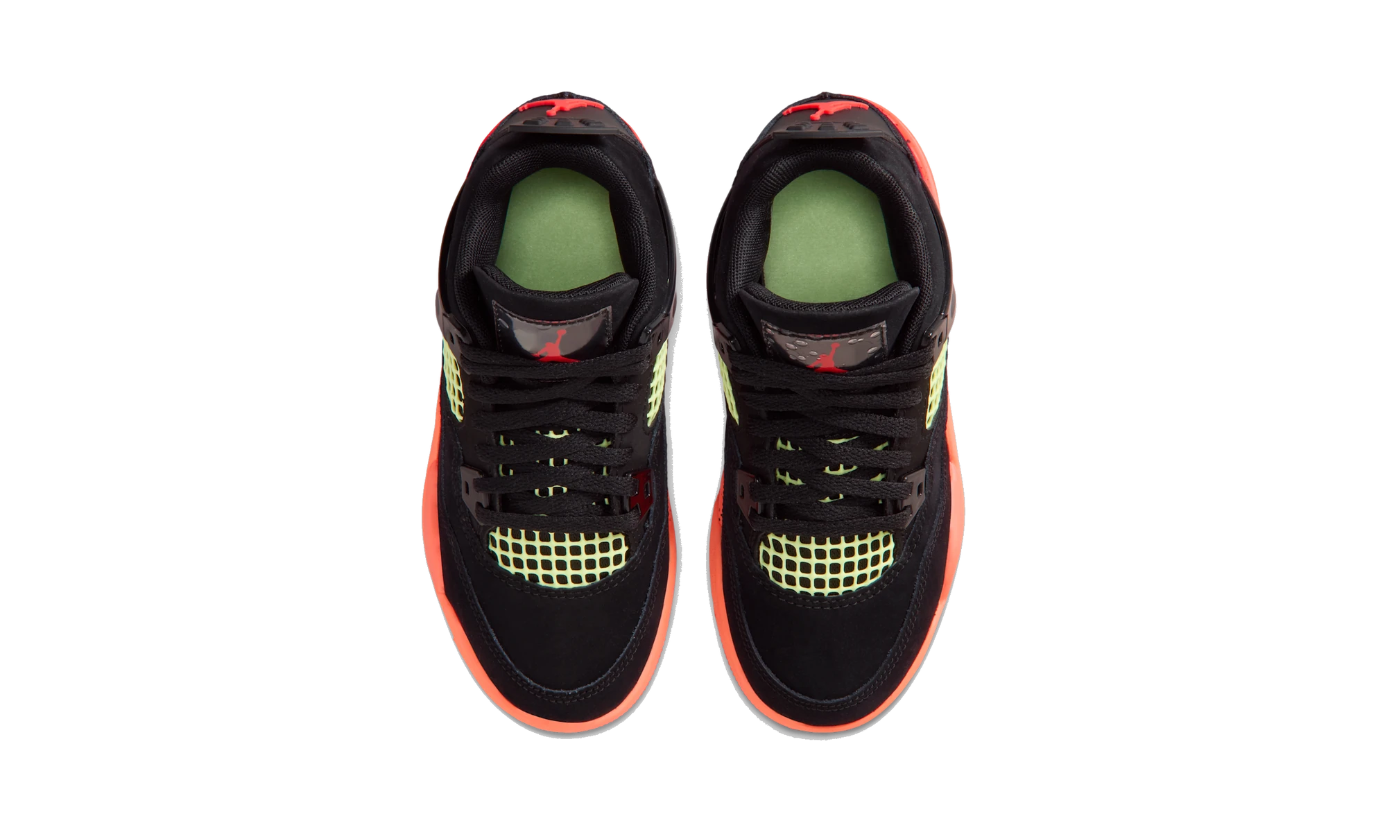 Air Jordan 4 Retro Black Infrared Barely Volt (PS)