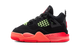 Air Jordan 4 Retro Black Infrared Barely Volt (TD)