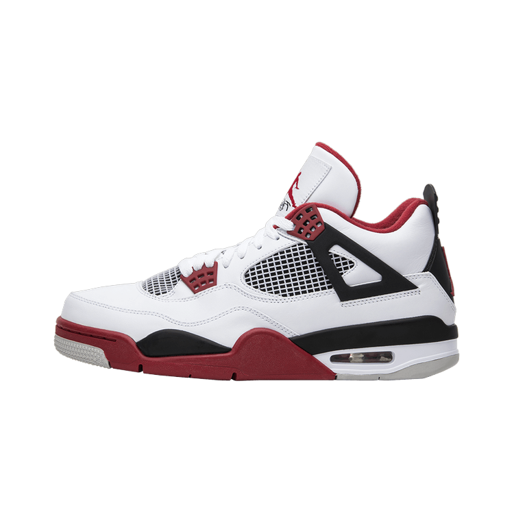 Air Jordan 4 Retro Fire Red (2012), White/Varsity Red-Black (308497-110)