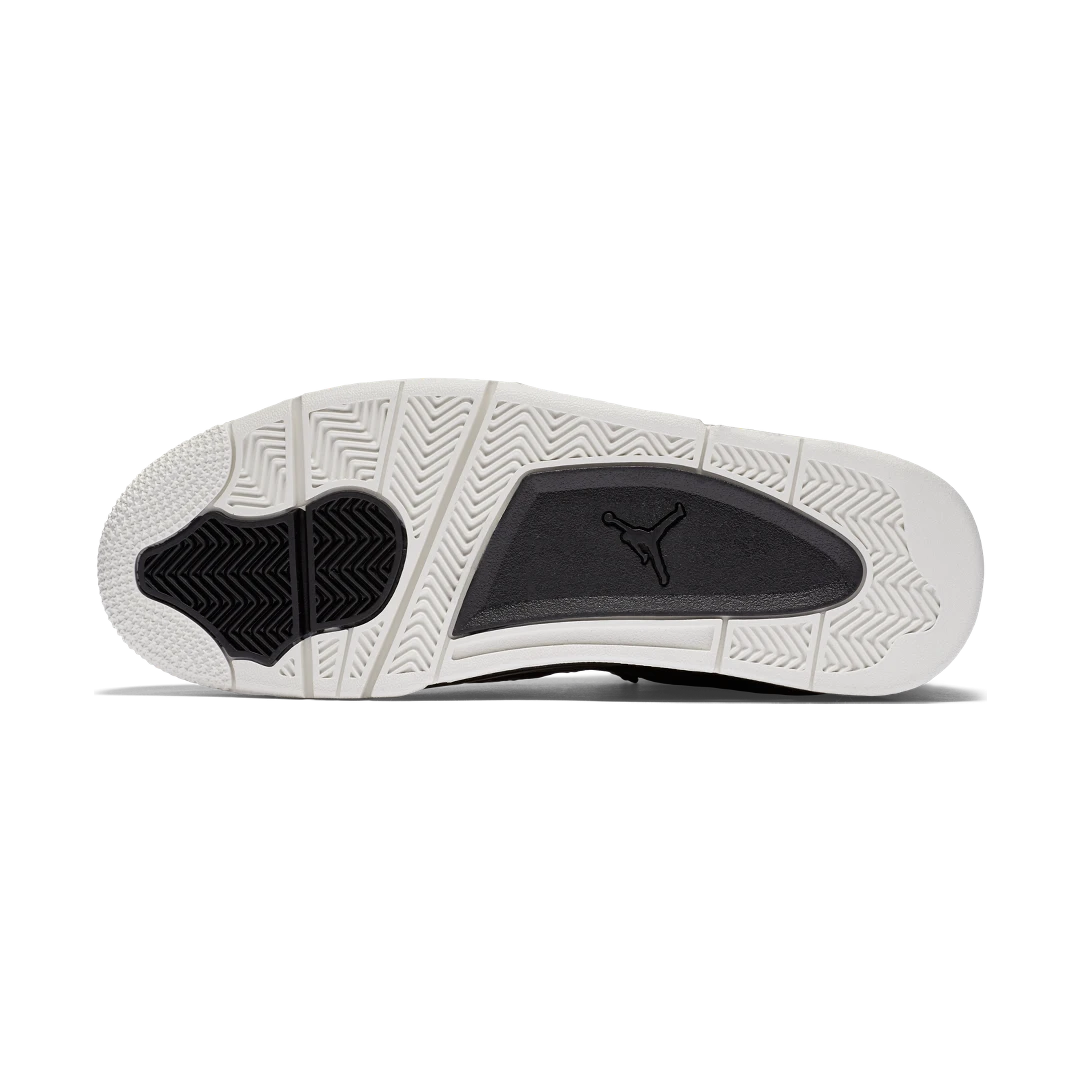 Air Jordan 4 Retro Pony Hair Black, Black/Sail-Black (819139-010)