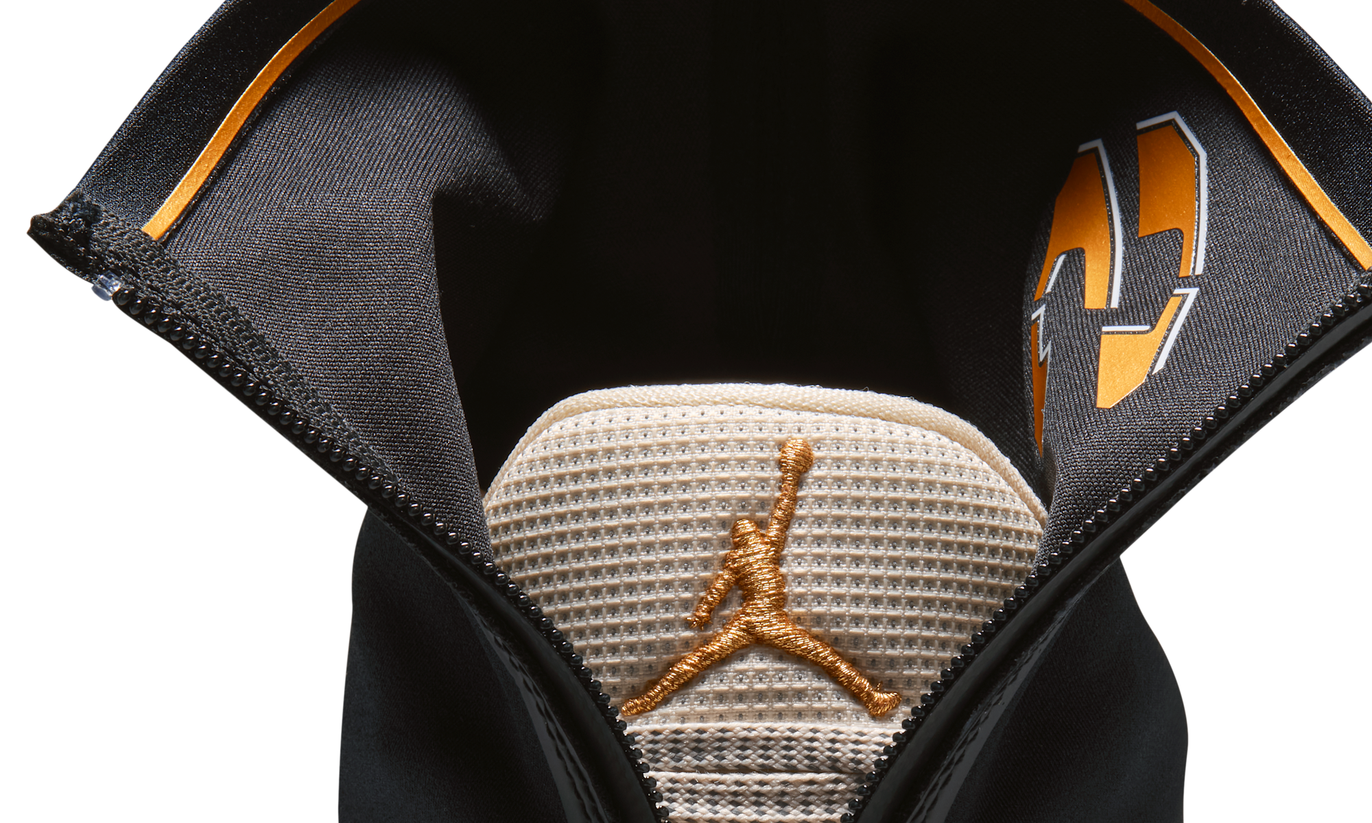 Air Jordan 40-28 Black Metallic Gold