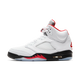 Air Jordan 5 Retro Fire Red Silver Tongue (2020)