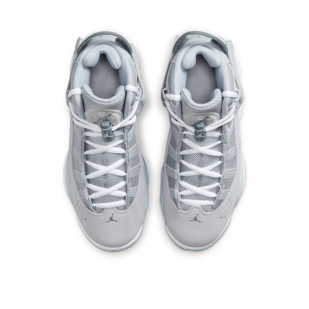 Air Jordan 6 Rings Wolf Grey White Cool Grey