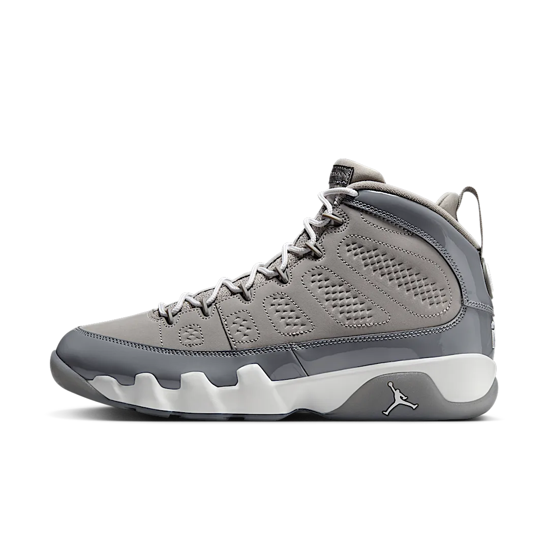 Air Jordan 9 Retro Cool Grey (2025), Medium Grey/White-Cool Grey (HV4794-011)