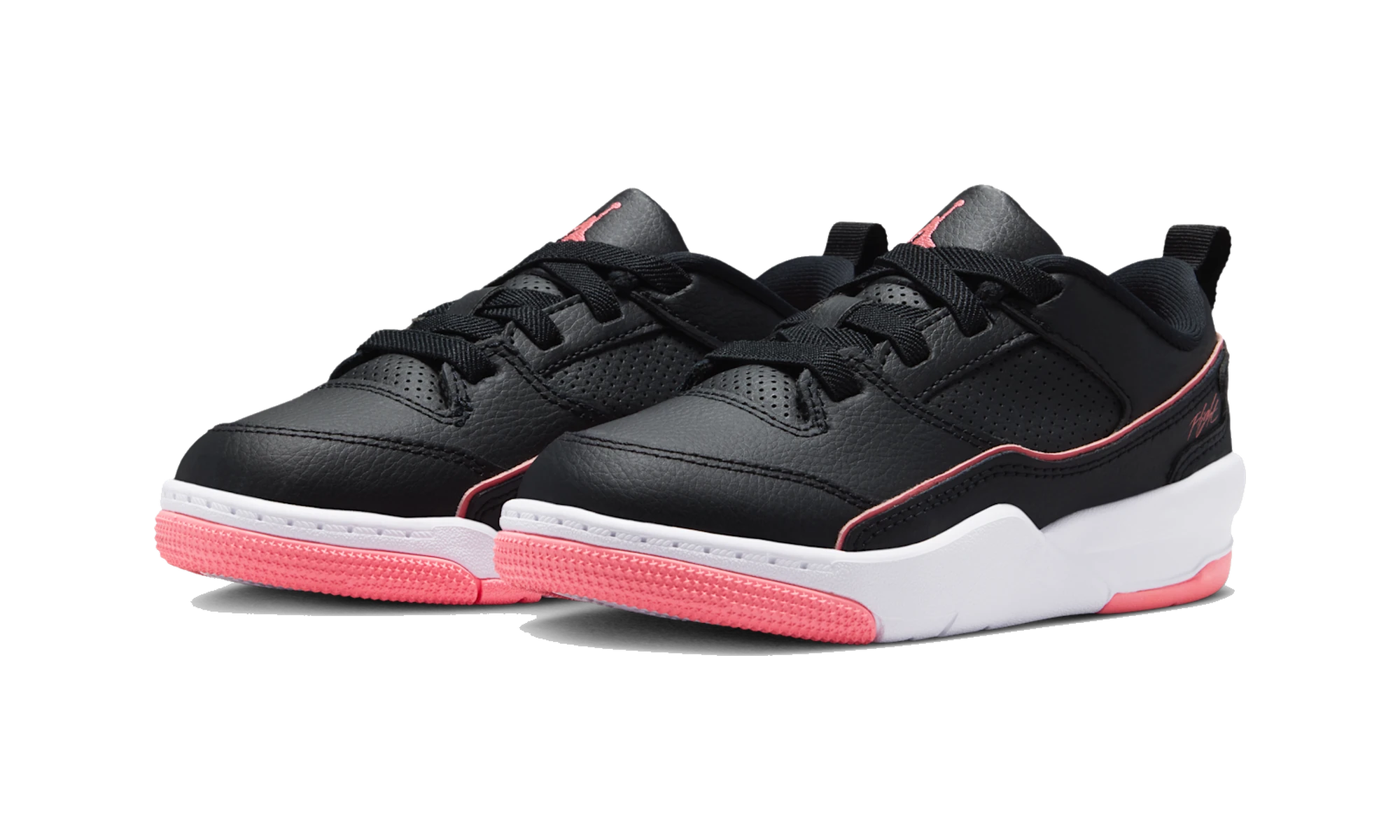 Air Jordan Flight Court Black Pink Gaze (PS)