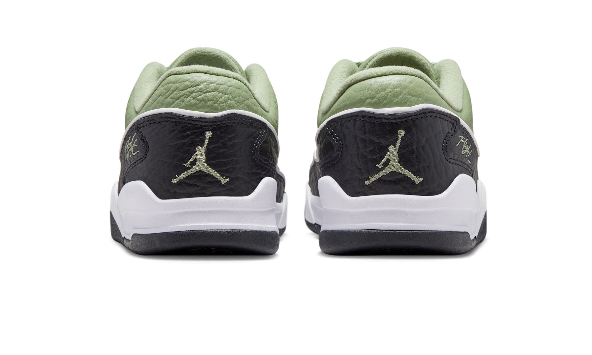 Air Jordan Flight Court Oil Green Black