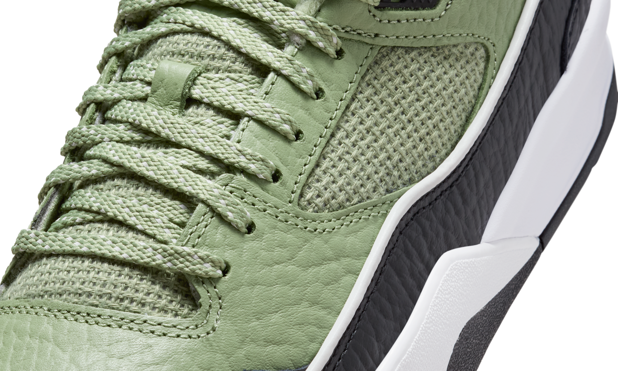 Air Jordan Flight Court Oil Green Black