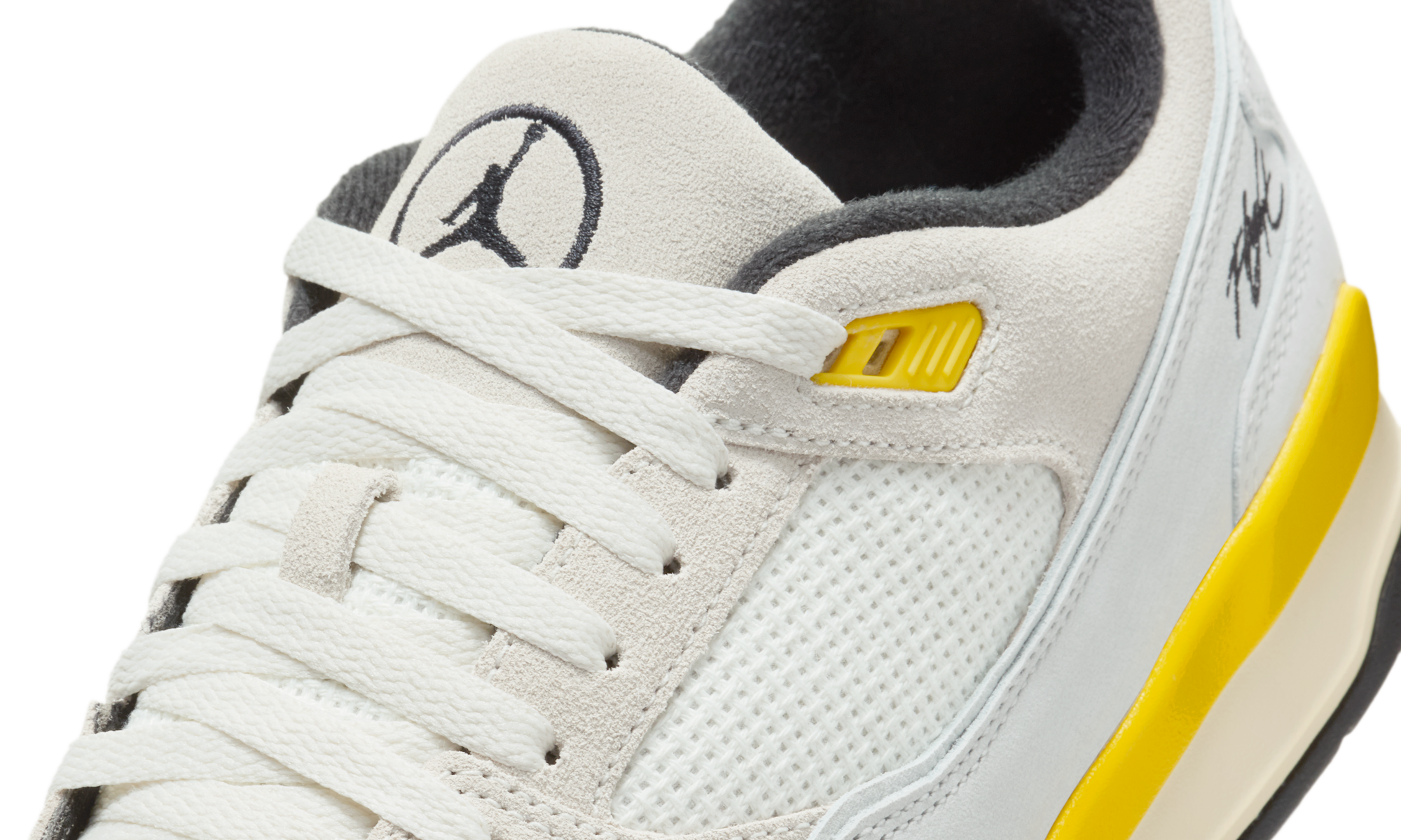Air Jordan Flight Court Quai 54 Sail Tour Yellow